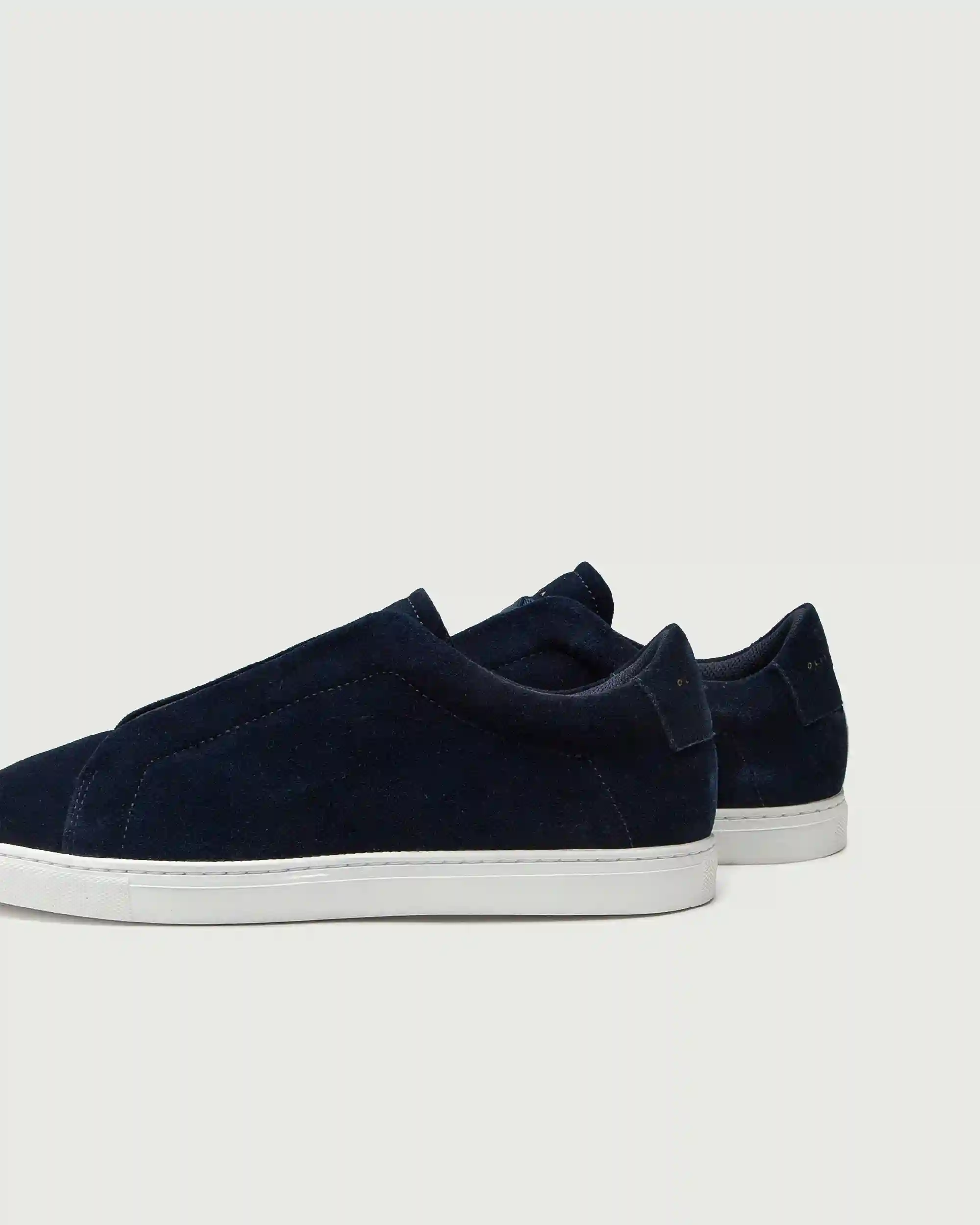 Alternative view of Low 1 Laceless | Navy Suede